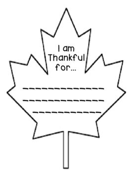 Thankful Leaves Printable